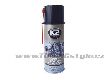 K2 Spray na klínové řemeny 400ml