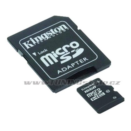 KINGSTON mikro SDHC karta SD CARD 16GB