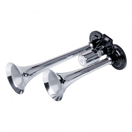 Klakson fanfára 2-tónová 12-24V AMIO-03617