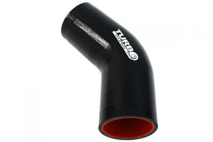 Kolanko 45st TurboWorks Pro Black 51mm