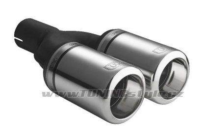 Koncovka výfuku dvojitá typ2 ULTER SPORT 80mm krátká