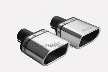 Koncovka výfuku jednoduchá levá ULTER SPORT 110x65mm
