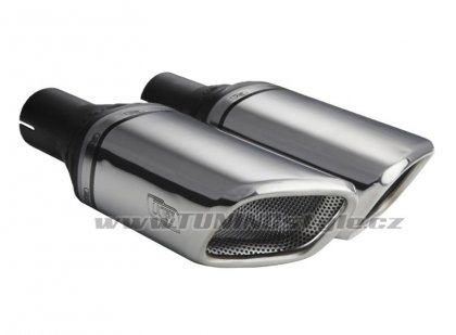 Koncovka výfuku jednoduchá pravá ULTER SPORT 105x80mm