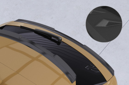 Křídlo, spoiler spodní CSR pro Audi Q8 / SQ8 /RSQ8 (Typ 4M) SUV 2018- černá struktura