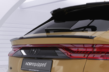 Křídlo, spoiler spodní CSR pro Audi Q8 / SQ8 /RSQ8 (Typ 4M) SUV 2018- černý lesklý