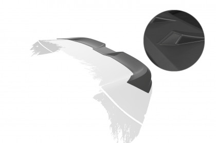 Křídlo, spoiler zadní CSR pro BMW iX 2021-  černý matný