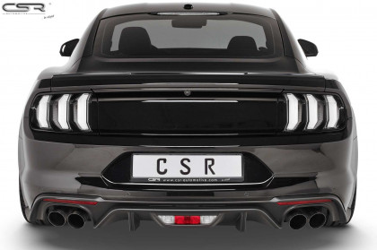 Křídlo, spoiler zadní CSR pro Ford Mustang VI - carbon look lesklý