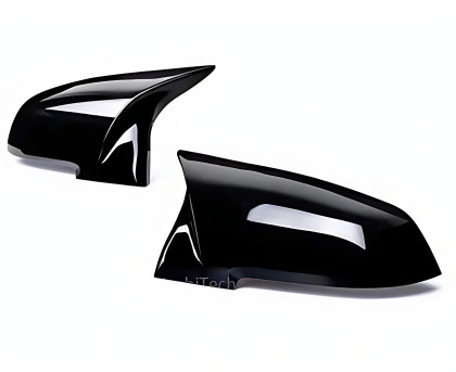 Kryty zrcátek M style pro BMW F20 / F30 / E84 - černé lesklé 