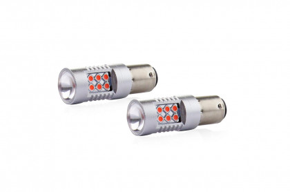 LED CANBUS 24SMD 3030 1157 (P21 / 5W) Red 12V / 24V