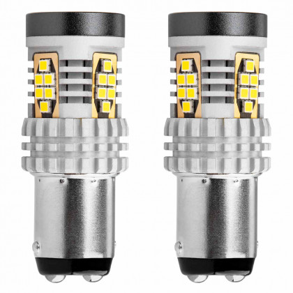 LED CANBUS 3020 24SMD 1157 BAY15D P21/5W White 12V/24V