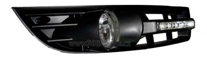 LED denní + mlhová světla s mřížkou VW Passat 3C