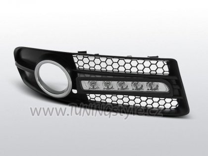 LED Denní světla RL s mřížkou pro mlhovku AUDI A4 04-04 S-line