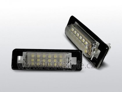 LED osvětlení SPZ Mercedes-Benz W210, W202