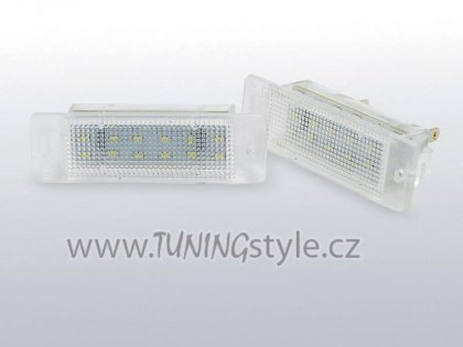 LED osvětlení SPZ Opel Astra F / Calibra