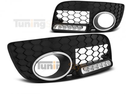 LED světla s mřížkou VW Golf V GTi