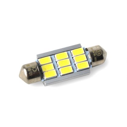 LED žárovka Sufit, 42mm, 380lm, canbus, bílá, 2ks  LED 42SUFIT 9-380