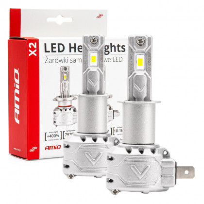 LED žárovky hlavního svícení X2 Series H3 AMiO