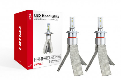 LED žárovky pro hlavní svícení H7 50W RS+ Slim Series
