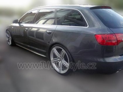 Lišty - Boční prahy S-line look TFB Audi A6 C6 2004-