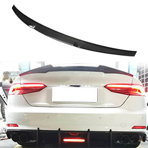 Lotka Lip Spoiler - Audi A5 Sedan M4 style 2017-2020 Carbon