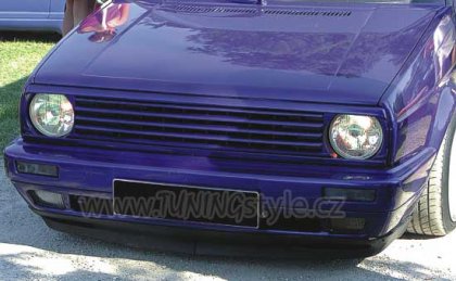 Maska bez znaku černá VW GOLF 2 2oko