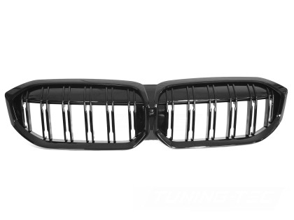 Maska - ledvinky BMW 3 (G20/G21) LCI 2022- M Style - černé lesklé