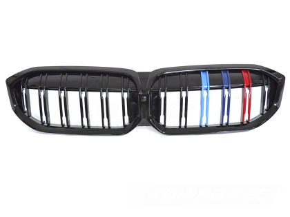 Maska - ledvinky BMW 3 (G20/G21) LCI 2022- M Style - tri colour