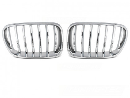 Maska - ledvinky BMW X3 (F25) 2010-2014 - chrom