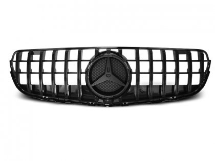 Maska Mercedes-Benz GLC W253 15- černá lesklá GT-R look