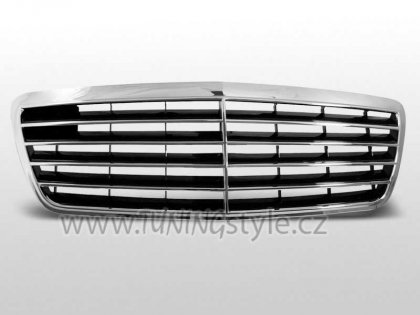 Maska Mercedes-Benz W210 99-02 avantgarde chromová