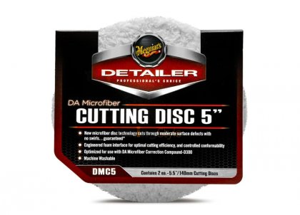 Meguiar's DA Microfiber Cutting Disc 5&quot; - lešticí mikrovláknový kotouč, 5palcový (2 kusy)