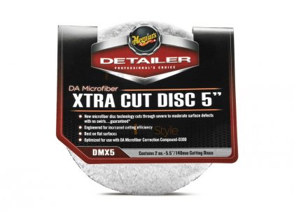 Meguiar's DA Microfiber Xtra Cut Disc 5 - extra abrazivní mikrovláknový lešticí koda vč.DA leštičky