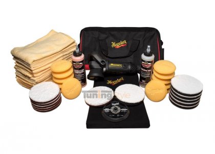 Meguiar's Professional DA Microfiber Complete Kit 5&quot; - kompletní 5palcová sada vč.DA leštičky