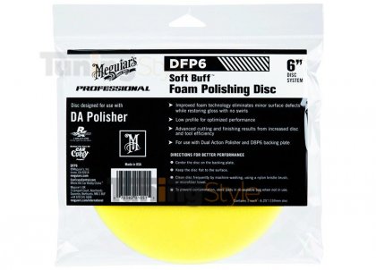Meguiar's Soft Buff DA Foam Polishing Disc 5″ - lešticí kotouč pro DA leštičku 6&quot;