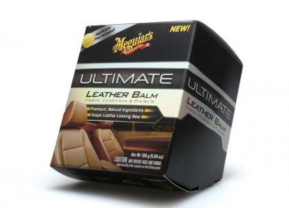 Meguiar's Ultimate Leather Balm - čistící prostředek pro kožené čalounění 160g