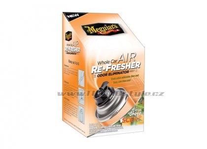 Meguiars Air Re-Fresher Odor Eliminator- Citrus Grove Scent- dezinfekce klimatizace, pohlcovač pachů
