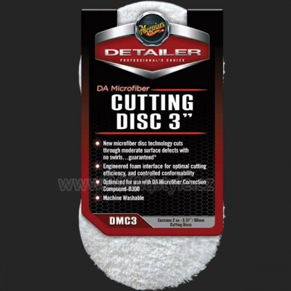 Meguiars DA Microfiber Cutting Disc 3-palcový