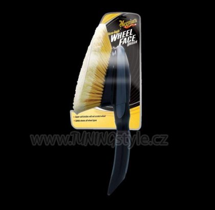 Meguiars kartáč na kola - Versa Angle wheel Brush - s krátkým držadlem