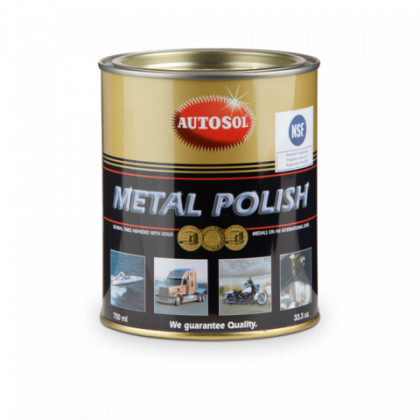 Metal Polish čistící a leštící pasta na kovy 750 ml