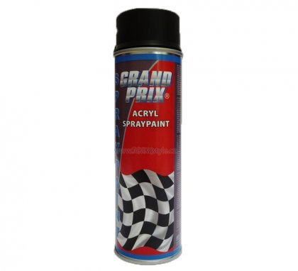 MOTIP - Akrylátový lak GRAND PRIX černý lesklý 500ml