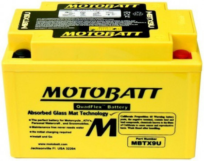 MotoBatt 12V/ 6,5Ah (P) MBTX9U