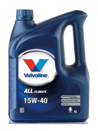 Motorový olej VALVOLINE 15W-40 ALL CLIMATE 4L