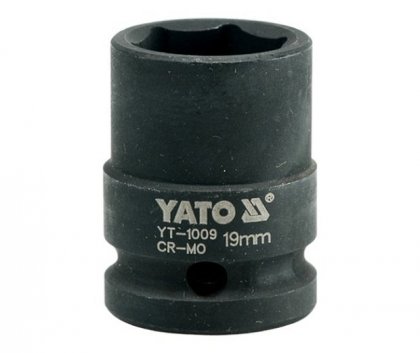 Nástavec 1/2" rázový šestihranný 19 mm CrMo