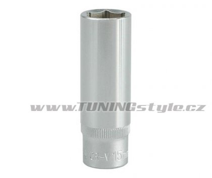 Nástavec 3/8" šetihranný hluboký 15mm