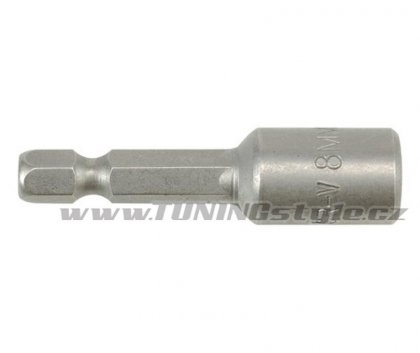 Nástavec magnetický 1/4" 8 x 48 mm CrV blistr