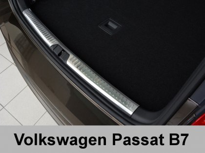 Nerezová ochranná lišta kufru vnitřní VW PASSAT B7 Variant 2010-2014