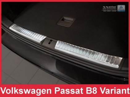 Nerezová ochranná lišta kufru vnitřní VW PASSAT B8 Variant/Alltrack 2014-