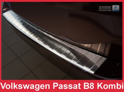 Nerezová ochranná lišta VW Passat B8  Chromová