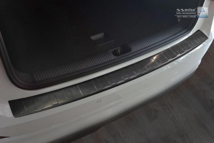 Nerezová ochranná lišta zadního nárazníku Audi Q2 Grafitová 2016-