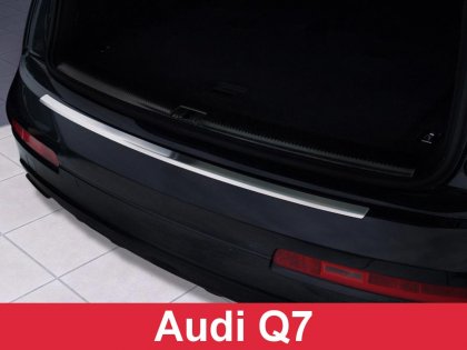 Nerezová ochranná lišta zadního nárazníku Audi Q7 2006-2015